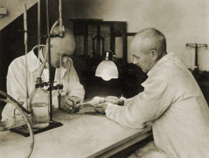 Photograph of "...And biological testing in animals."