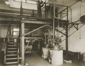Photograph of "Manufacture of arsenic acids starts..."
