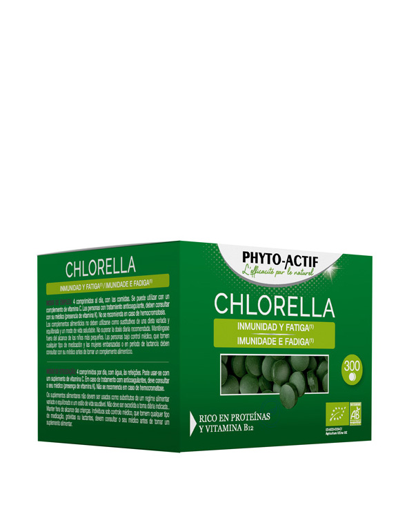 Phyto-Actif® Chlorella ECO 300 comprimidos Phyto-Actif® Chlorella ECO 300 comprimidos