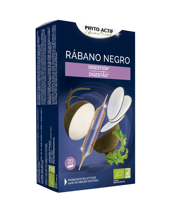 Phyto-Actif® Rábano negro ECO AB 20 ampollas Phyto-Actif® Rábano negro ECO AB 20 ampollas