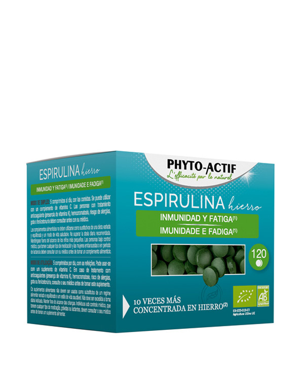 Phyto-Actif® Espirulina Hierro ECO 120C Phyto-Actif® Espirulina Hierro ECO 120C